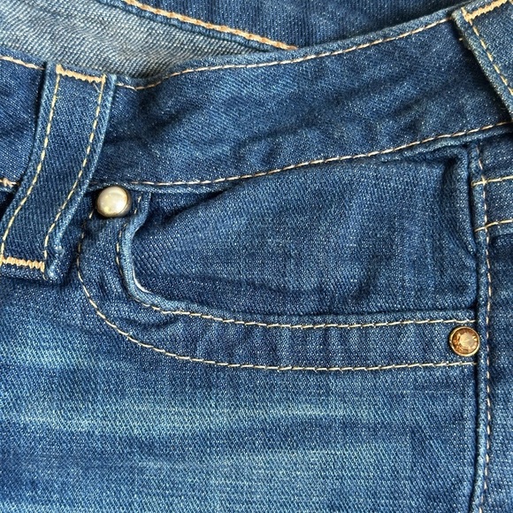 True Religion Boot Cut Jeans with Rhinestone Details - Picture 5 of 10